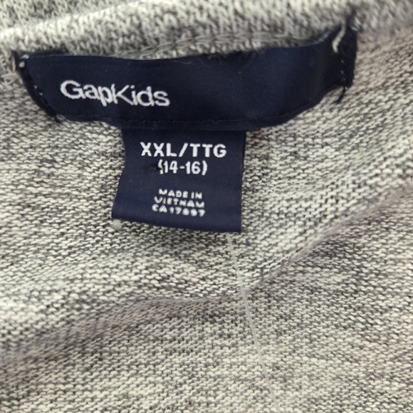 SOLD    GAP Gray Casual Kids Dress With Pockets Size XXL  14-16 - Picture 7 of 7